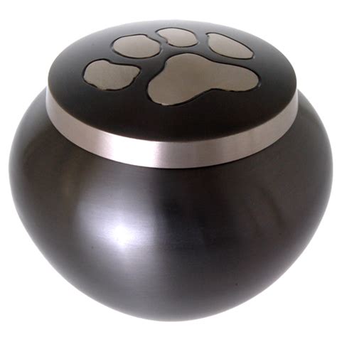 Pet Cremation Urn- Cat Pawprint