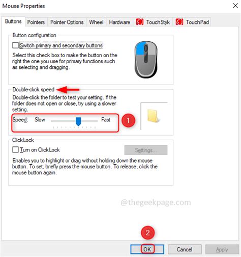 How To Adjust The Mouse Double Click Speed In Windows 10/11