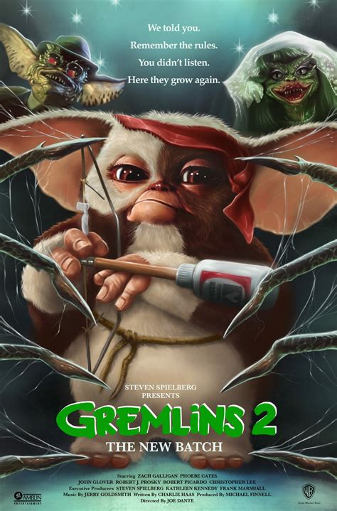 Gremlins 2: The New Batch | Poster By Nickchargeart