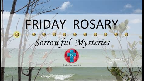 Friday Rosary • Sorrowful Mysteries of the Rosary 💜 August 18, 2023 ...