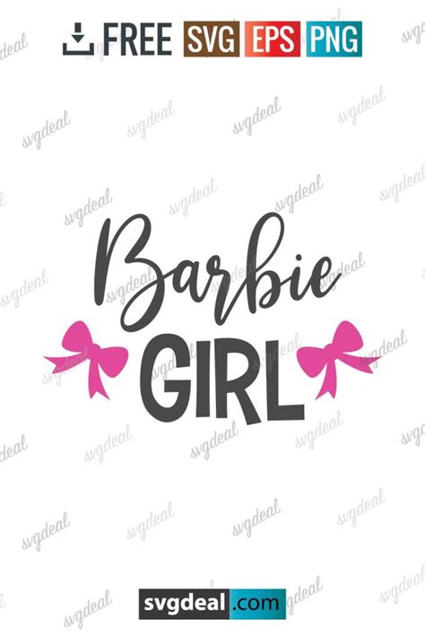 Barbie Girl Svg - Free SVG Files