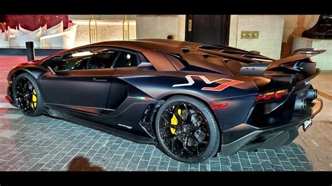 '' Dobre Brothers '' 2020 Matte Black Lamborghini Aventador SVJ ...