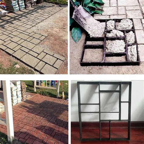 pathmate Paving/Cement Brick Molds The Stone Road Auxiliary Tools For Garden Decor concrete ...