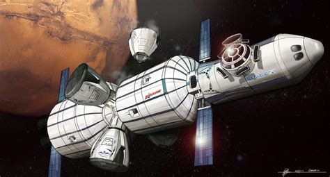 Mars Manned Spacecraft Design