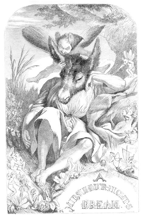 A Midsummer Night’s Dream Full Page Introductory Illustration | Victorian Illustrated ...