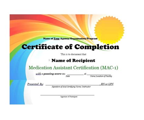 Certificate of Completion Templates | 10+ Free Printable PDF & Word Formats, Samples, Examples