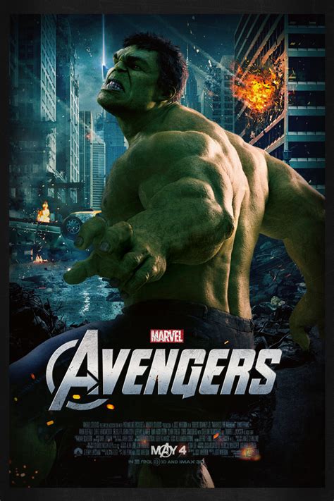 The Avengers: Hulk | Theatrical Poster by Squiddytron on DeviantArt