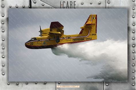 Water Bomber Canadair CL-415. Codice: PS-Canadair-001 Ps, Sci Fi, Poster, Fotografia, Bombshells ...