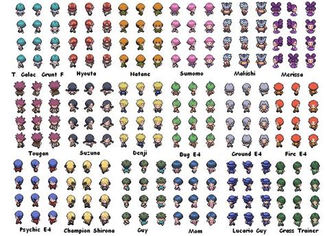 Pokemon sprites, Pixel art characters, Pixel art