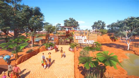 Planet Zoo: I built Koala Island - A large walk-through Koala habitat ...