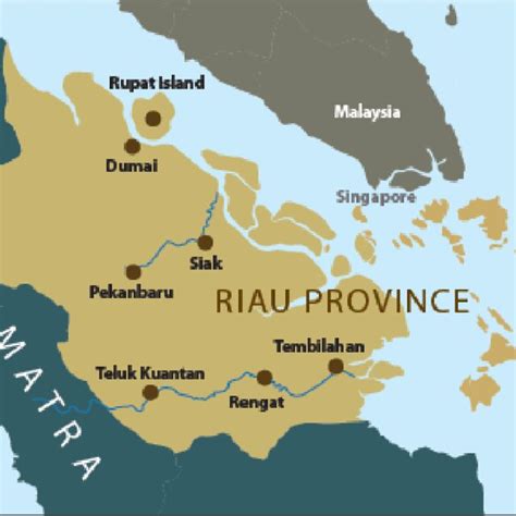 Map of Riau Province. Sources:... | Download Scientific Diagram