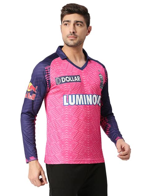 Buy Rajasthan Royals Match Jersey 2023 - Full Sleeve From Fancode Shop.