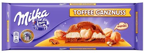 Chocolate Barra Milka Toffee Ganznuss 300g Importado Áustria - R$ 35,98 em Mercado Livre