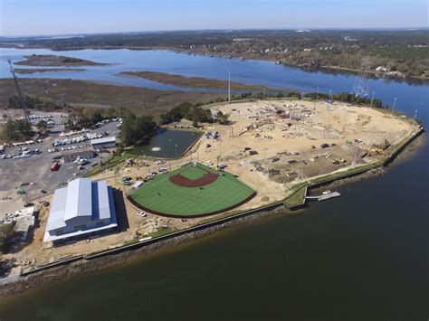 Laying down the turf - Shipyard Park's first field complete | News | postandcourier.com