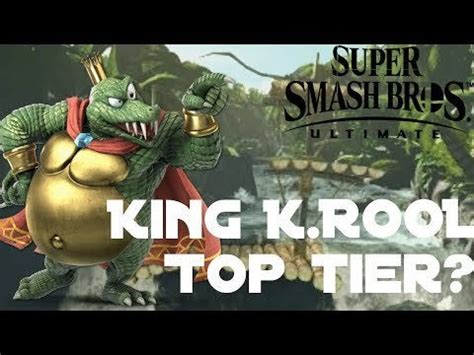 King K Rool moveset : supersmashbros