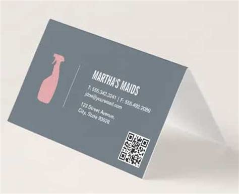 Cleaning Service Business Cards Design to Use as Inspiration