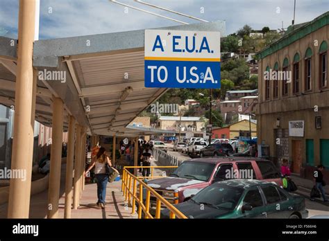 Nogales, Sonora Mexico - The entrance to the Morley Avenue pedestrian ...