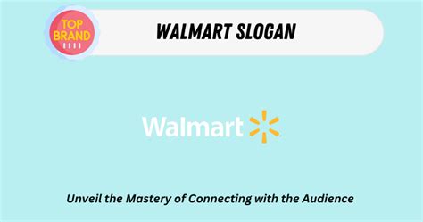 "Walmart Slogan: A Journey of Brand Identity"