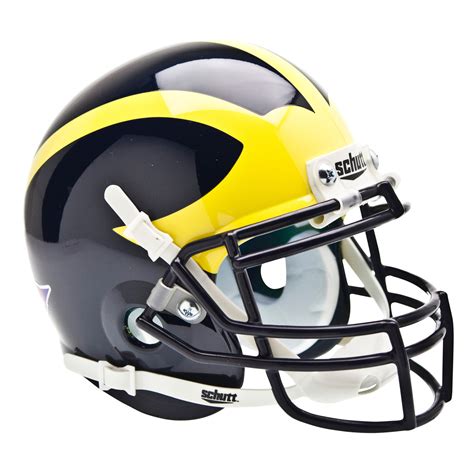 Schutts Sports University of Michigan Wolverines NCAA Mini Helmet