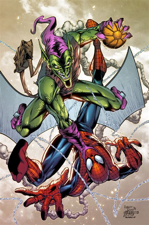 Spidey vs Green Goblin by AlonsoEspinoza on DeviantArt