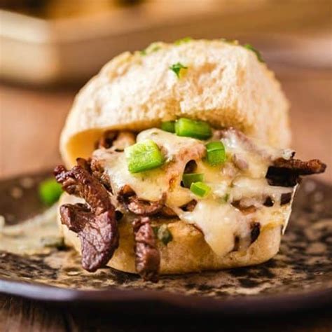 Philly Cheese Steak Sliders ⋆ Real Housemoms