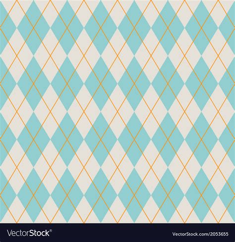 Seamless argyle pattern Royalty Free Vector Image