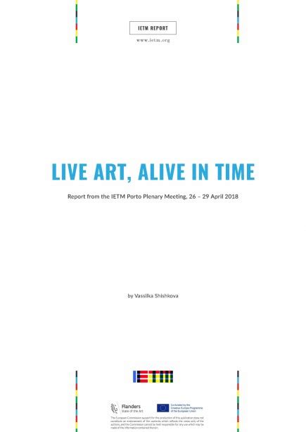 Live art, alive in time | IETM