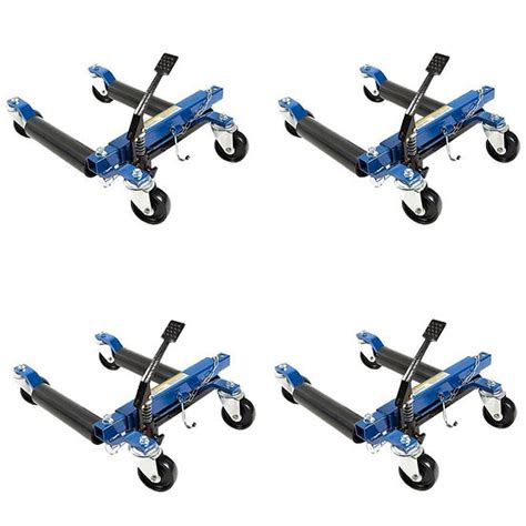 Go Jacks - Hydraulic Car Wheel Dolly (4-Pack) | studios60