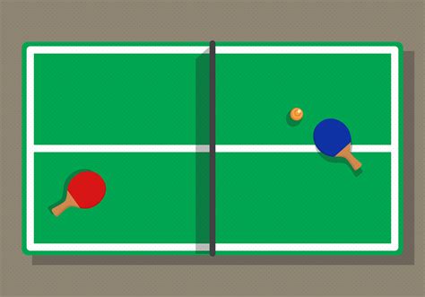 Ping Pong Table Vector Art, Icons, and Graphics for Free Download