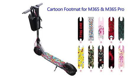 Diy Replacement Cartoon Scooter Footmat,Scooter Stickers Sheet ...