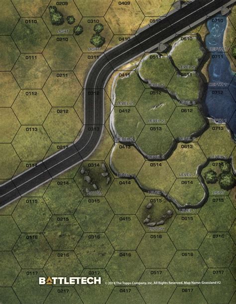 Printable BattleTech Maps