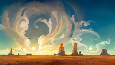 Cartoon Desert Wallpapers - Top Free Cartoon Desert Backgrounds ...