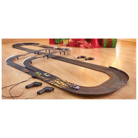 NASCAR® 4 - lane Challenge Slot Car Race Set - 227330, Toys at ...