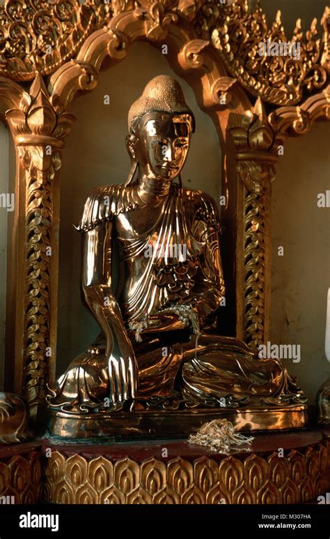 Buddha Statue in Myanmar Stock Photo - Alamy