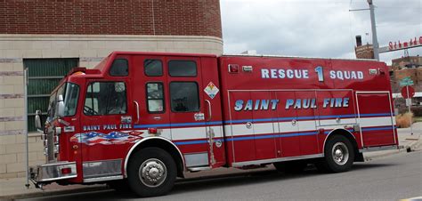 St. Paul, MN Fire Department Rescue Squad 1 | At St. Paul Fi… | Flickr