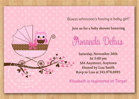 Free Printable Baby Shower Invitations