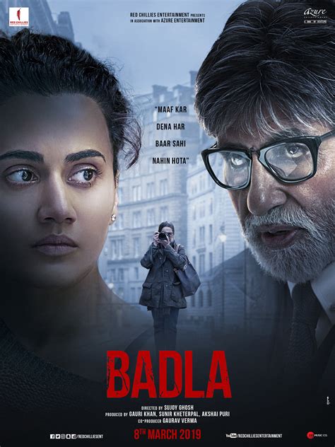 Download BADLA (2019) hindi 720p WEBRip DD 5.1 H264 ESubs ~ RONIN ...