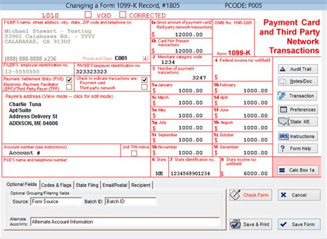 1099-K Software for 1099-K Reporting | Print & eFile 1099-K