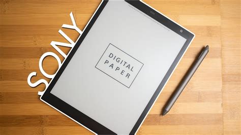 Sony Digital Paper tablet Review - YouTube