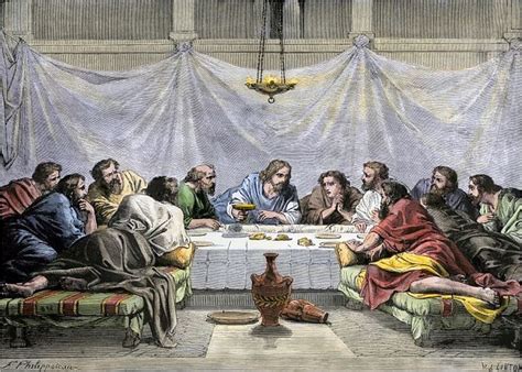 Print of Last Supper of Jesus and the Apostles in 2020 | Last supper ...