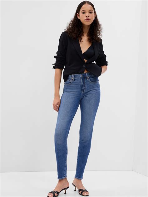 High Rise True Skinny Jeans | Gap