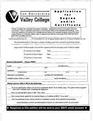 Sbvc Application Form - Fill and Sign Printable Template Online