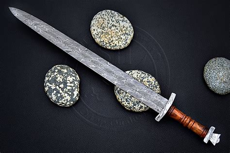 32"CUSTOM MADE DAMASCUS STEEL NEW SWORD Taj Pommel Sword (SH-SW-43 ...