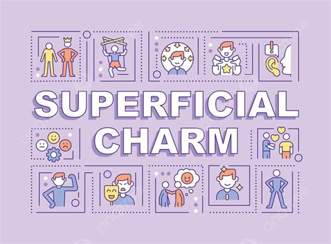 Superficial Charm Word Concepts Purple Banner Superficial Logo Symbol Vector, Superficial, Logo ...