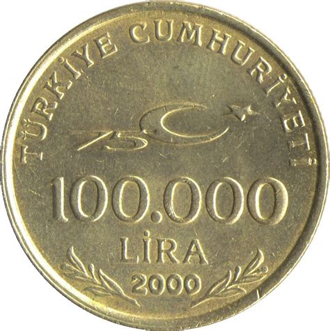 Turkey 100000 Lira - Foreign Currency