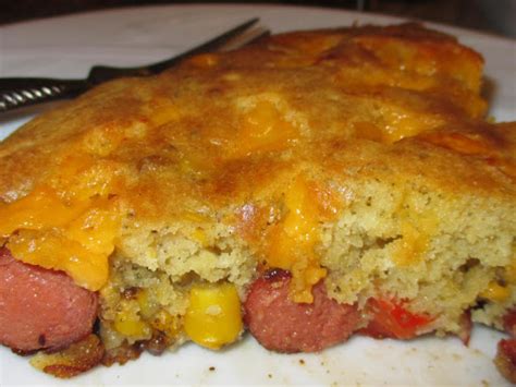 Skillet Corn Dog Casserole | Just A Pinch Recipes