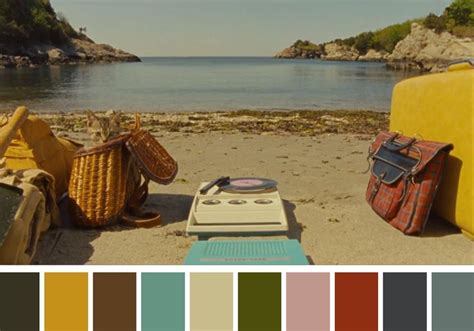 25 Beautiful Color Palettes From Famous Movie Scenes | Wes anderson color palette, Movie color ...
