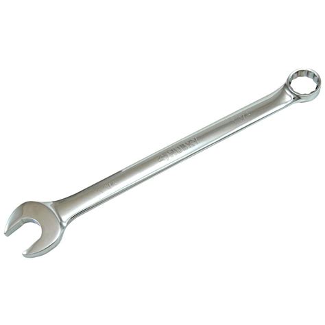 Husky 1-1/4 in. 12-Point SAE Full Polish Combination Wrench-HCW114 - The Home Depot