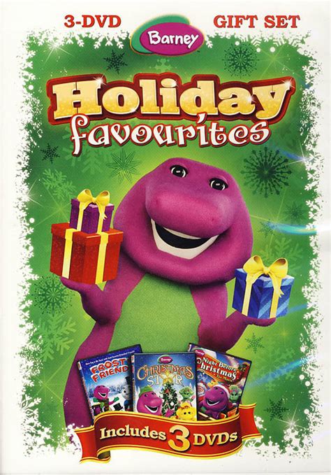 Barney Holiday Favorites (3-DVD Gift Sets)(Boxset) on DVD Movie