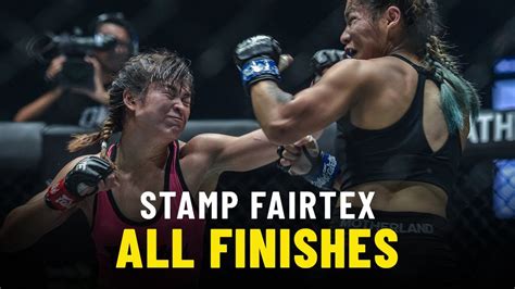 Every Stamp Fairtex Finish | ONE Highlights - YouTube